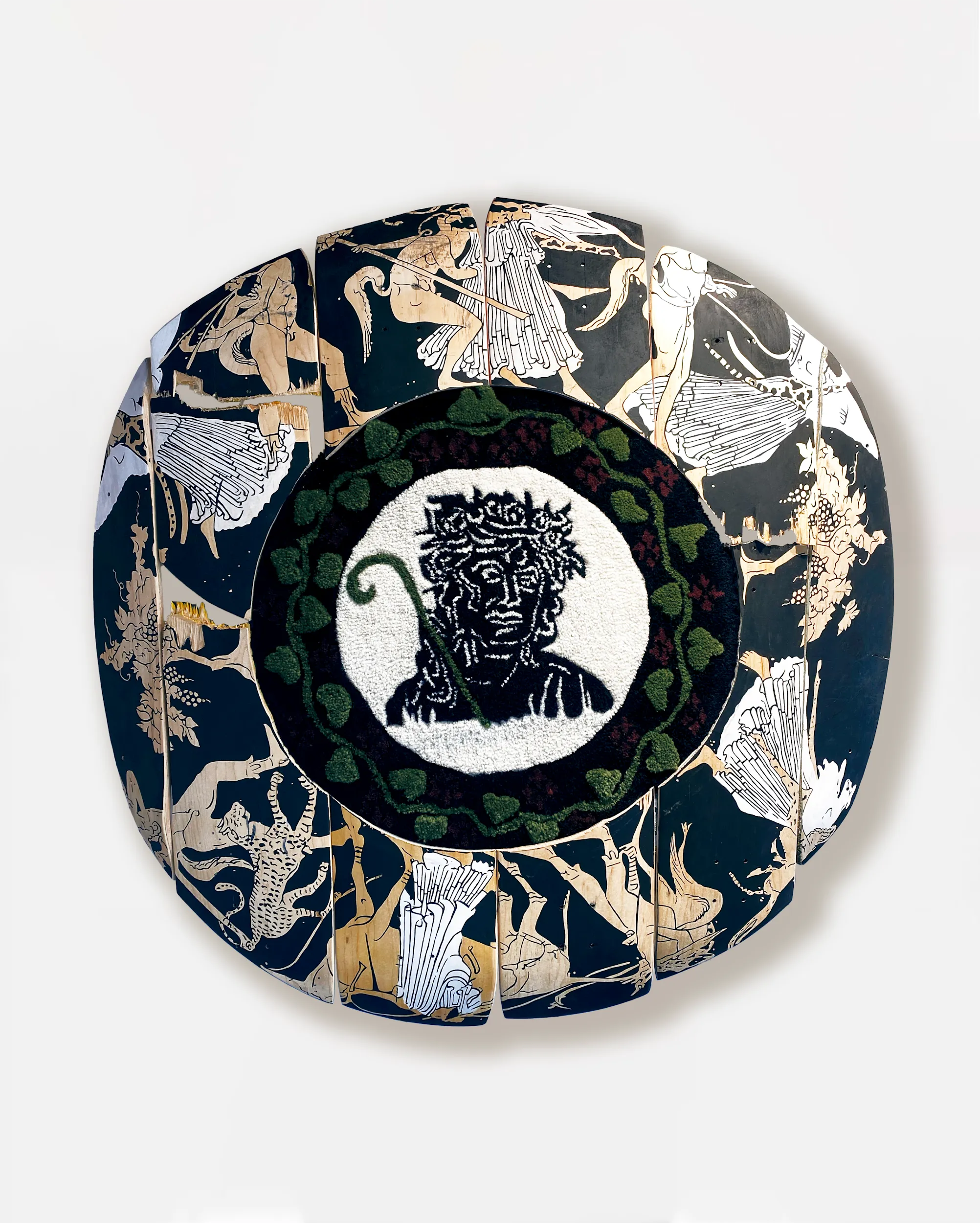 Symposium Kylix (Boire ensemble), Rom av.JC