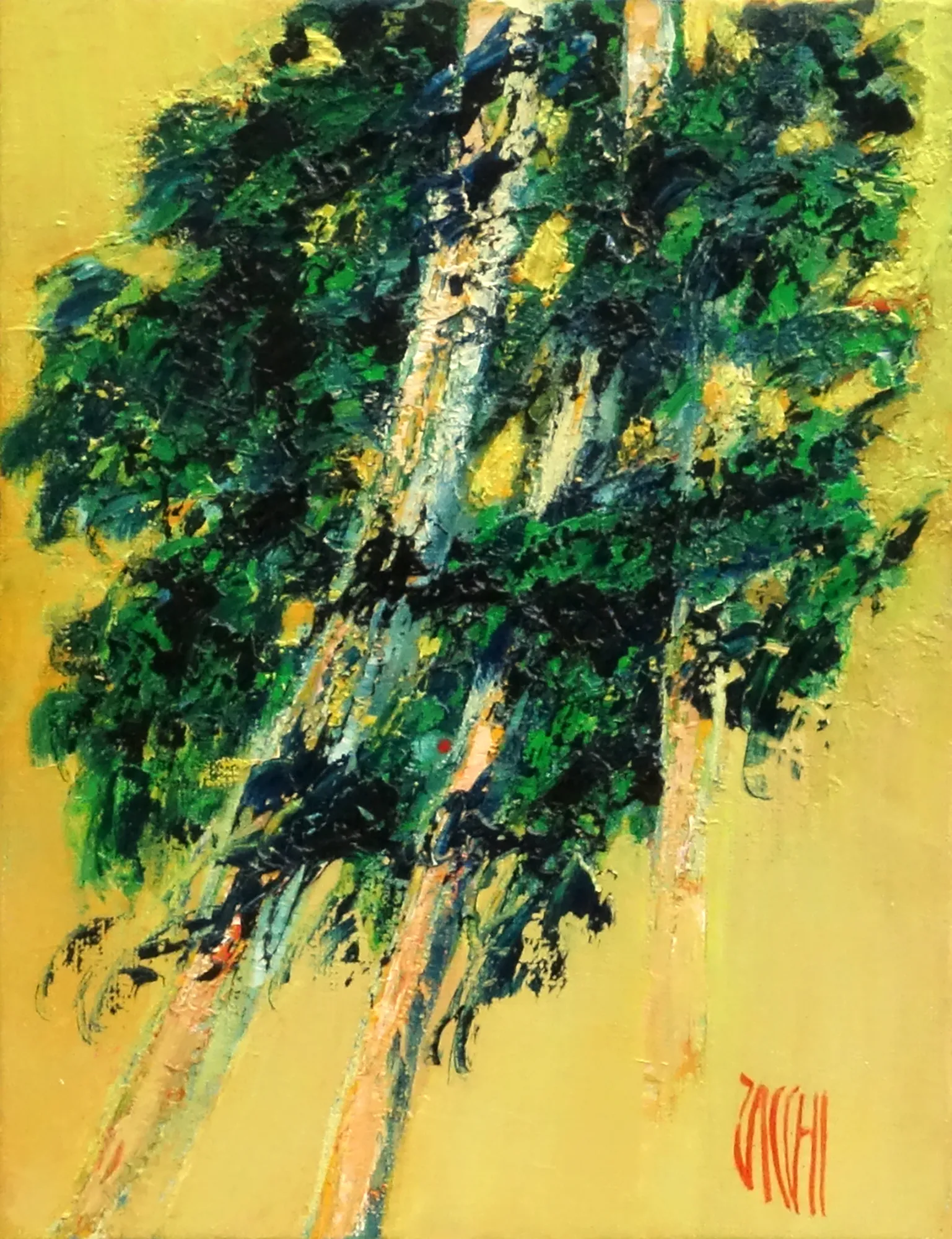Bonheur sous les arbres, Jean-Marie Zacchi