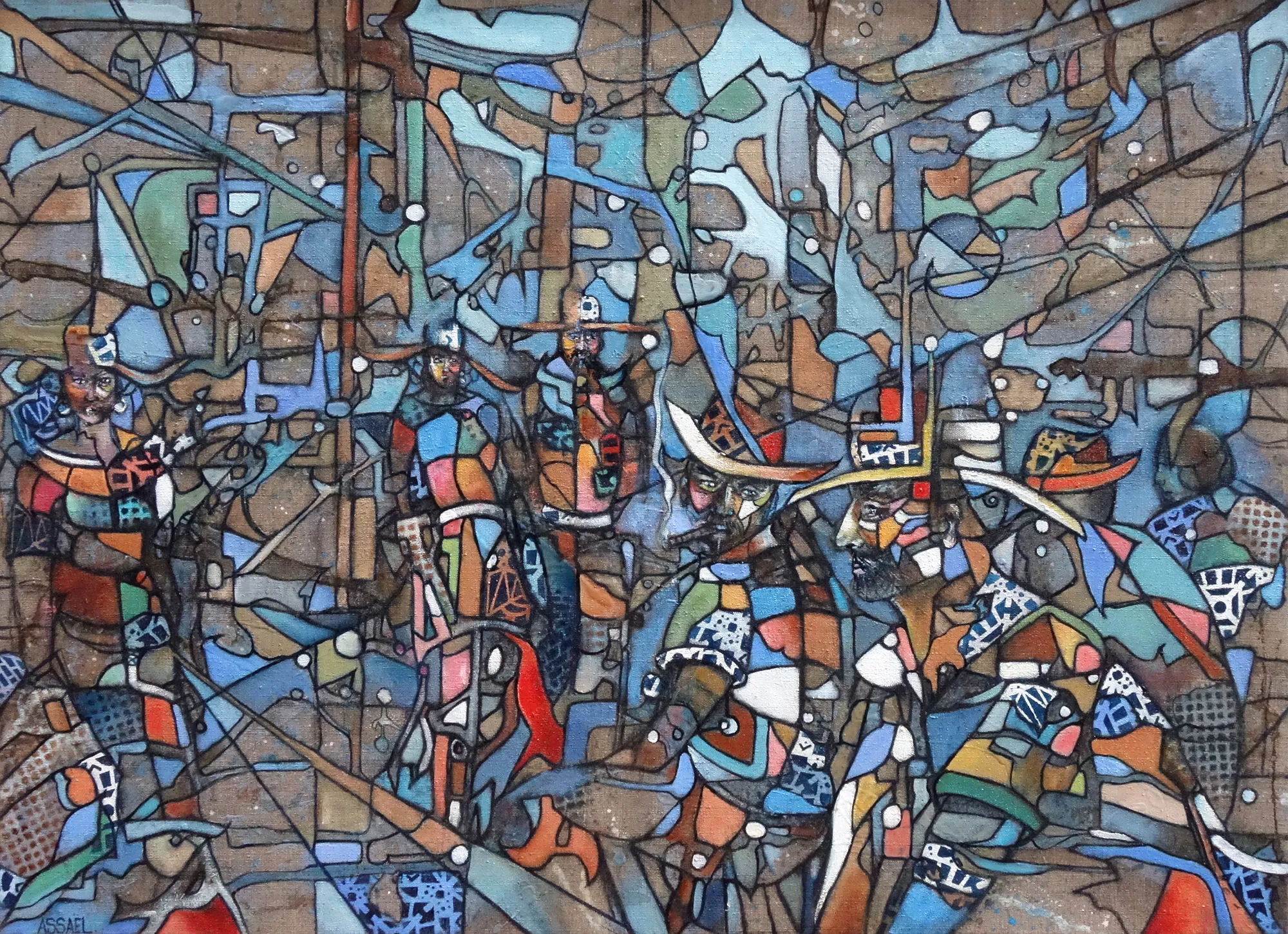 Tumulte I, Frédérique Assaël